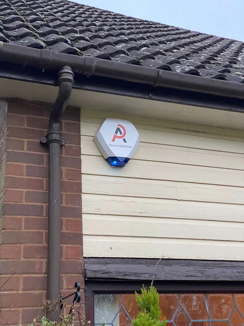 outside intruder alarm